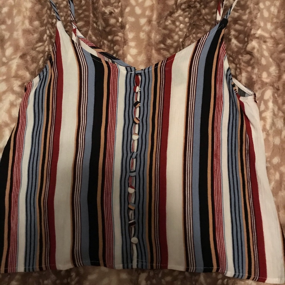 Stripped crop top ✨